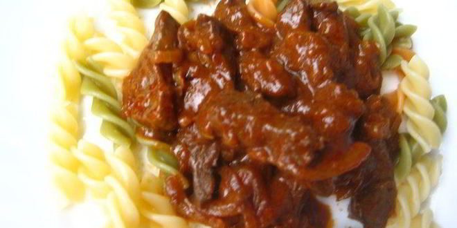 Рецепт телячья печень в восточном стиле