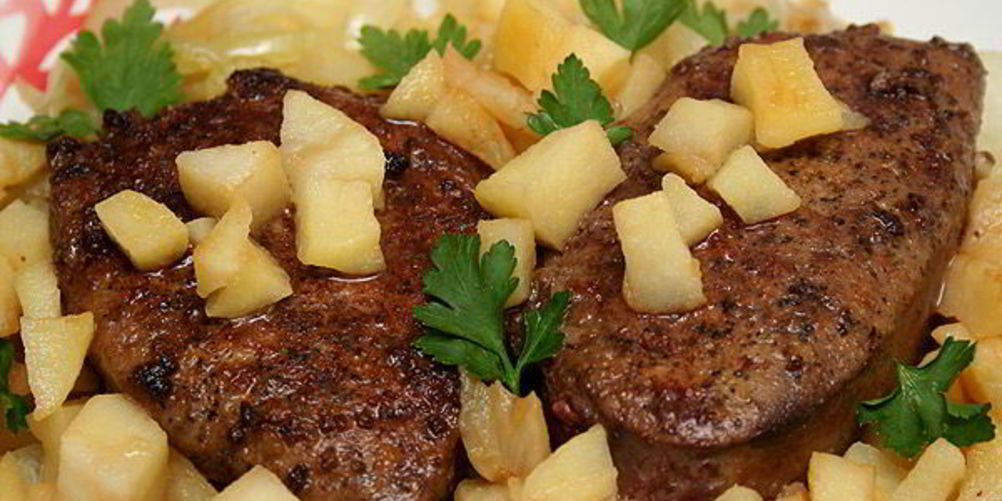 Как приготовить телячья печенка по-берлински