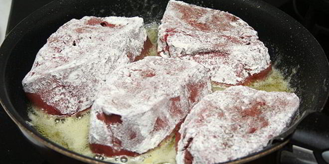 Рецепт телячья печенка по-берлински