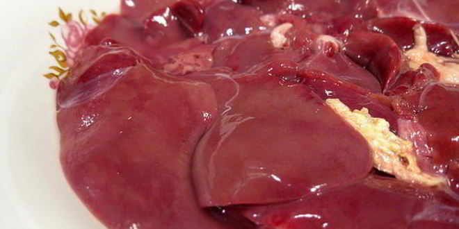 Рецепт тушеная куриная печень с яблоками