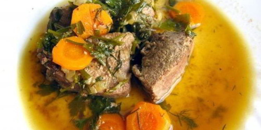 Как приготовить тушеная печень с луком и морковью