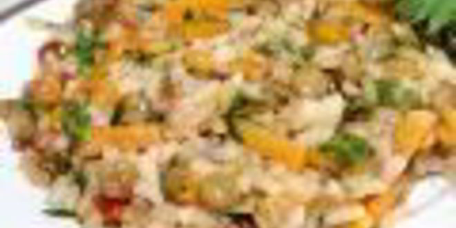 Рецепт ароматный плов с чечевицей