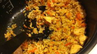 Рецепт Ароматный плов с курицей в мультиварке