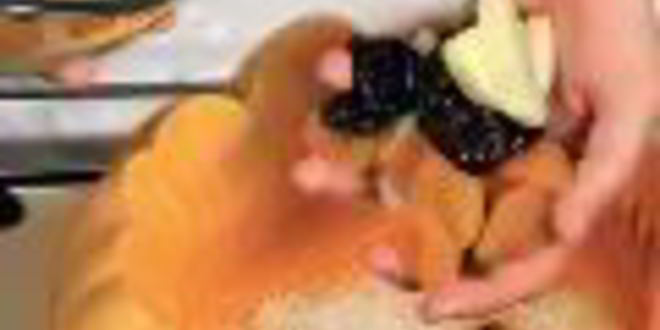 Рецепт фруктовый плов в тыкве