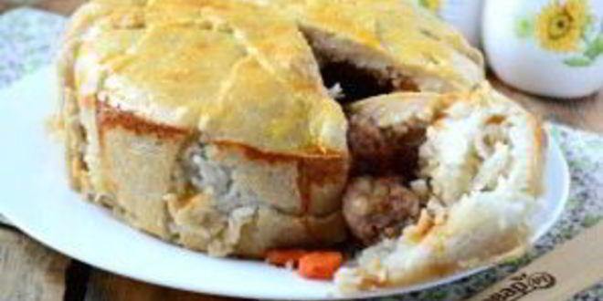 Рецепт хан-плов с фрикадельками