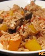 Куриная паэлья