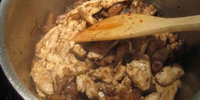 Рецепт куриная паэлья