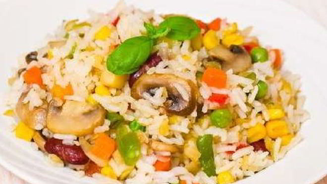 Рецепт Легкий овощной плов
