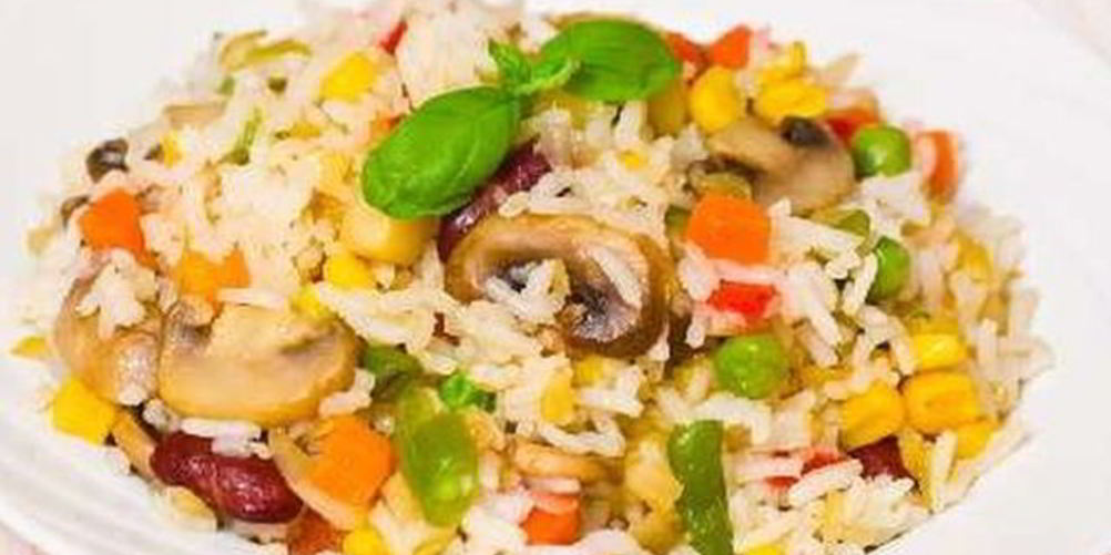 Как приготовить легкий овощной плов