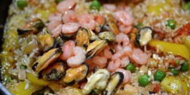 Рецепт паэлья классическая с морепродуктами