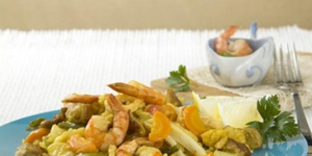 Как приготовить паэлья по-андалузски