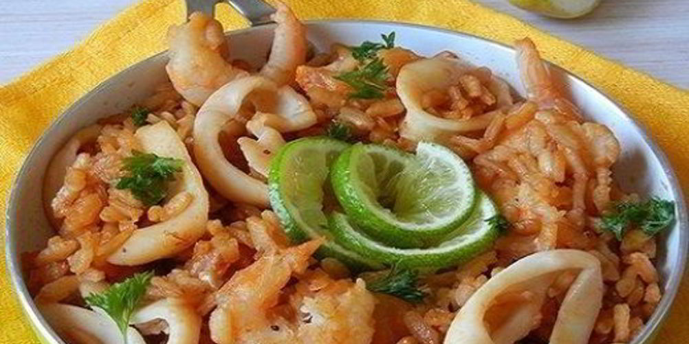 Как приготовить паэлья с кальмарами