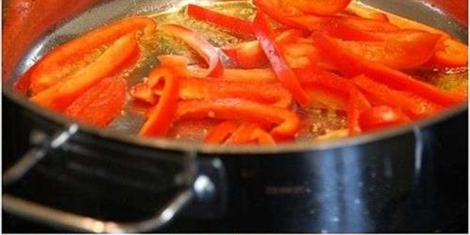 Рецепт паэлья с колбасой и морепродуктами