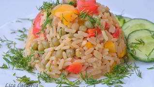 Рецепт Паэлья с курицей и овощами