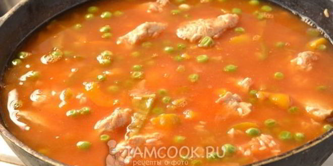 Рецепт паэлья с курицей