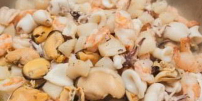 Рецепт паэлья с морепродуктами и курицей