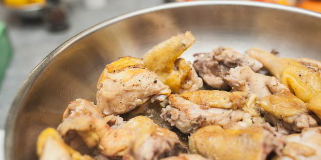 Рецепт паэлья с морепродуктами и цыпленком