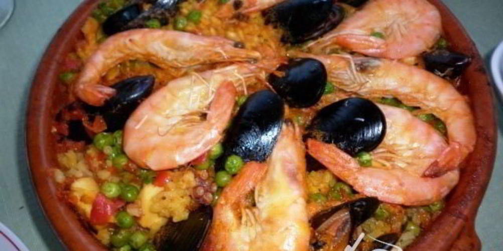 Рецепт паэлья с морепродуктами и беконом