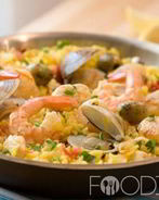 Паэлья с морепродуктами