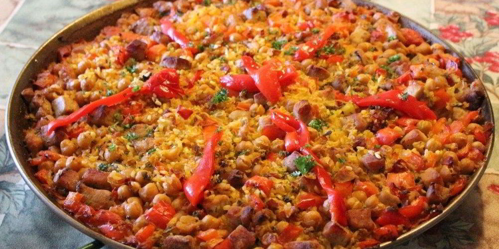 Рецепт паэлья с курицей