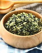 Пилав со шпинатом