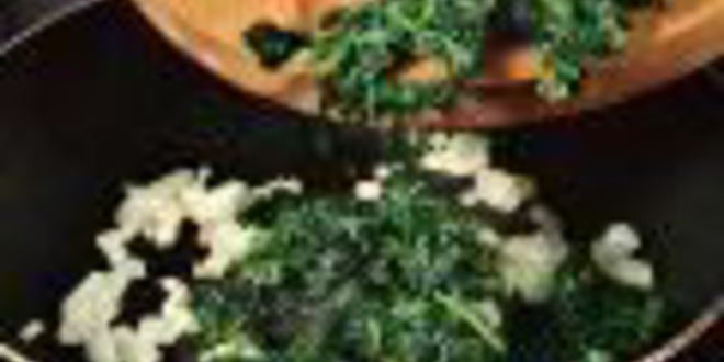 Рецепт пилав со шпинатом