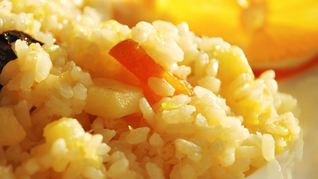 Рецепт Плов фруктовый Санаторский с апельсином