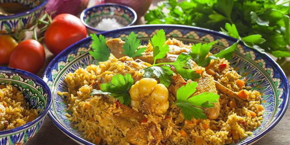 Как приготовить плов из бурого риса с курицей