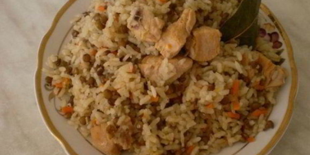 Как приготовить плов из чечевицы с курицей