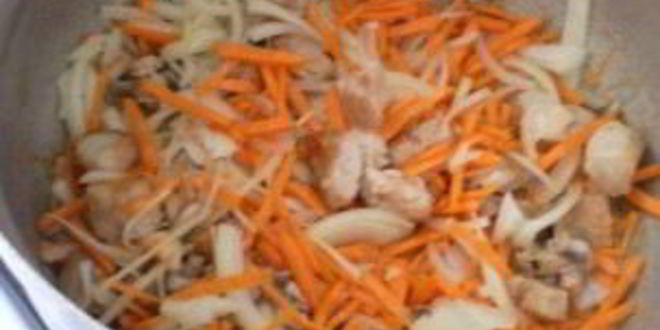 Рецепт плов из чечевицы с курицей