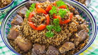 Рецепт Плов из гречки с бараниной