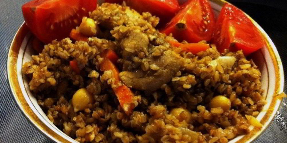Как приготовить плов из гречки с курицей