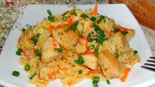 Рецепт Плов из индейки