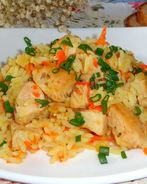 Плов из индейки