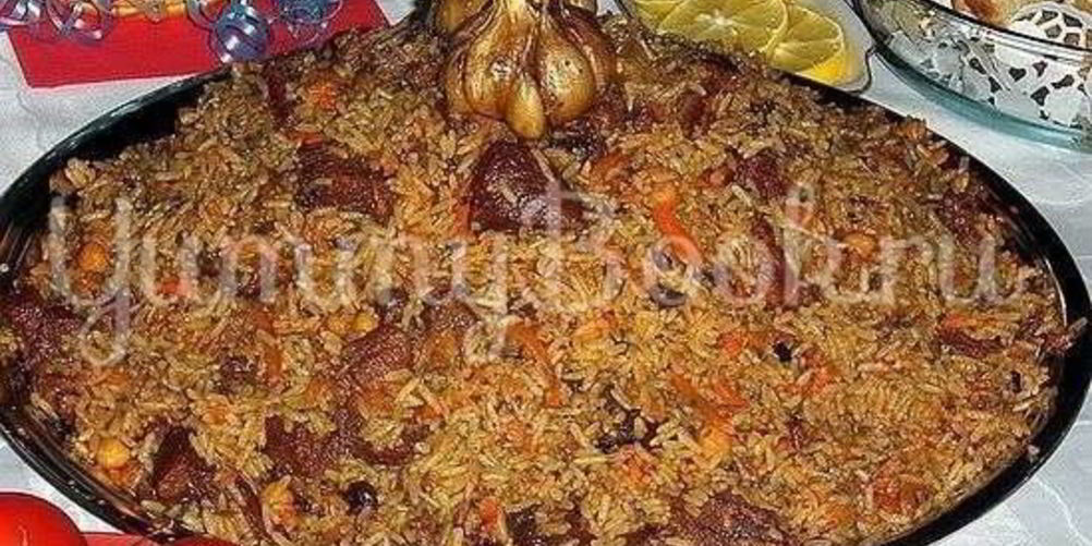 Рецепт плов с кабачками