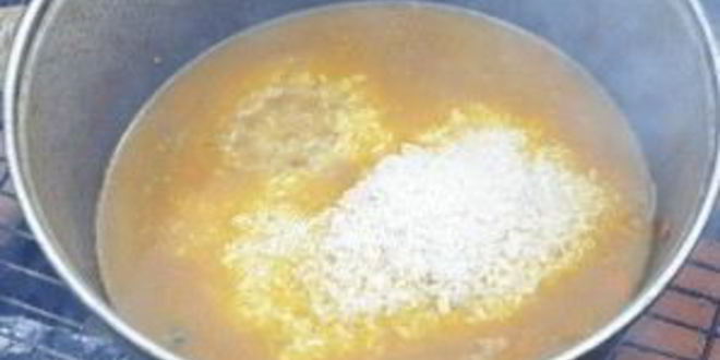 Рецепт плов на костре со свининой