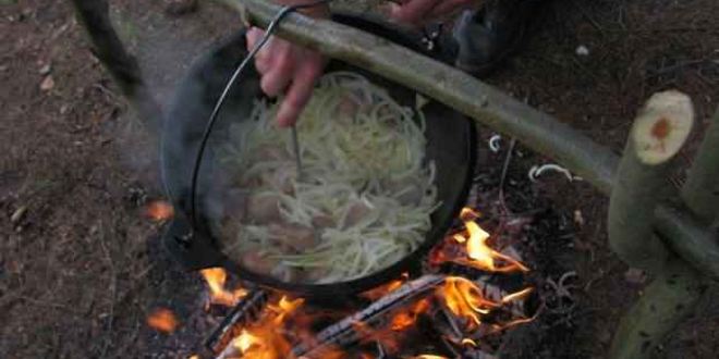 Рецепт плов на костре