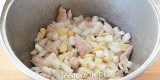 Рецепт плов на курдюке