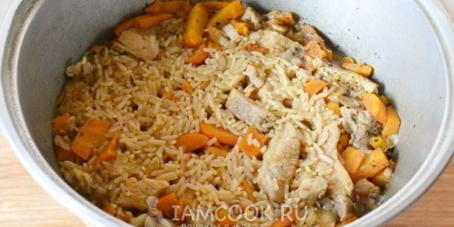 Рецепт плов на курдюке