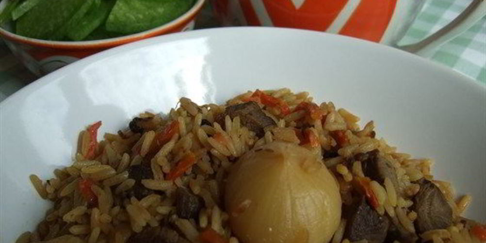 Рецепт праздничный плов