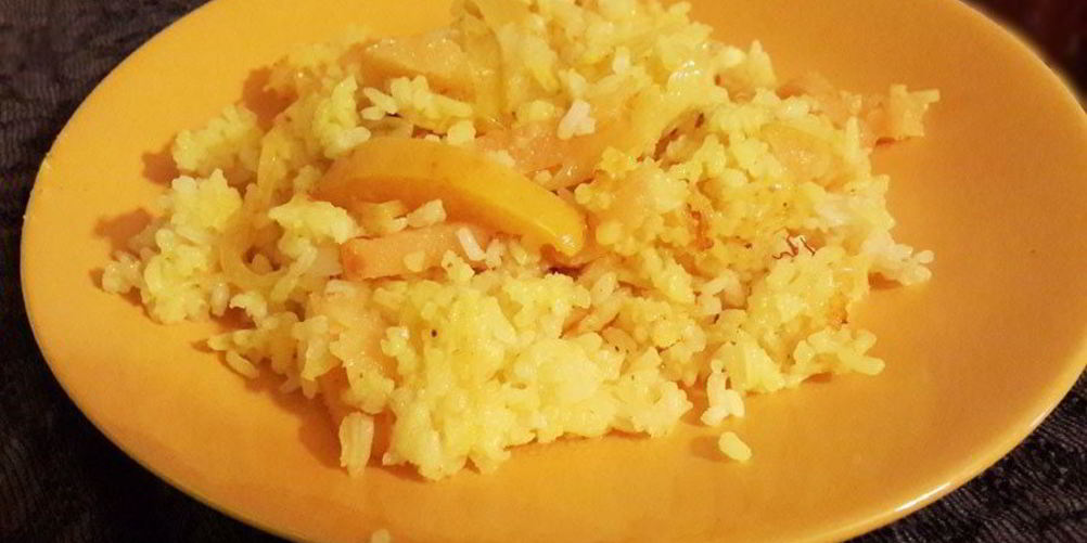 Рецепт плов со свининой на сковороде