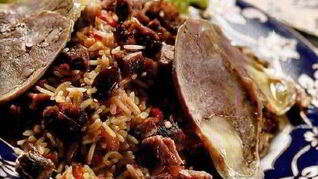 Рецепт Плов с бараниной и сухофруктами