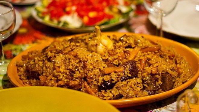 Рецепт Плов с бараниной в духовке