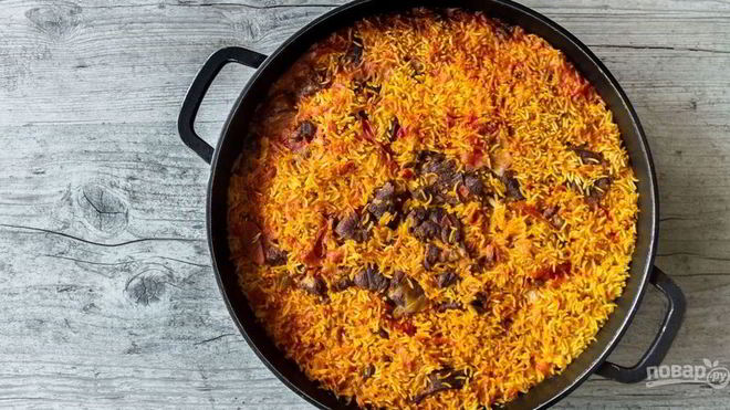 Рецепт Плов с бараниной