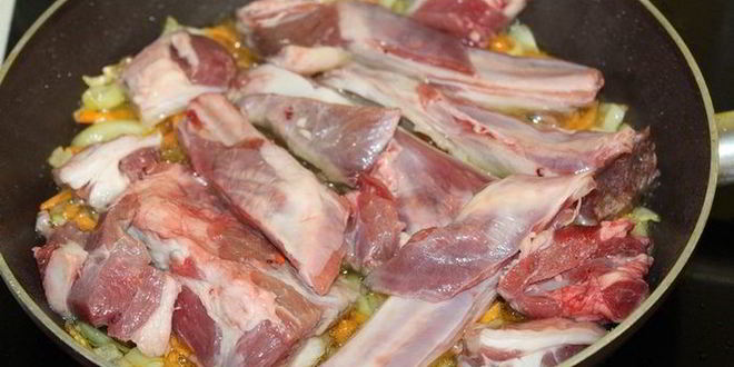 Рецепт плов с бараньими ребрами