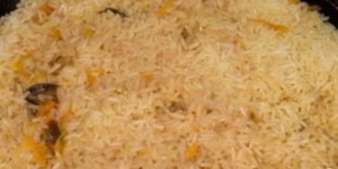 Рецепт плов с черносливом и курагой