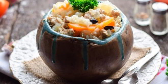 Рецепт плов с фаршем в мультиварке