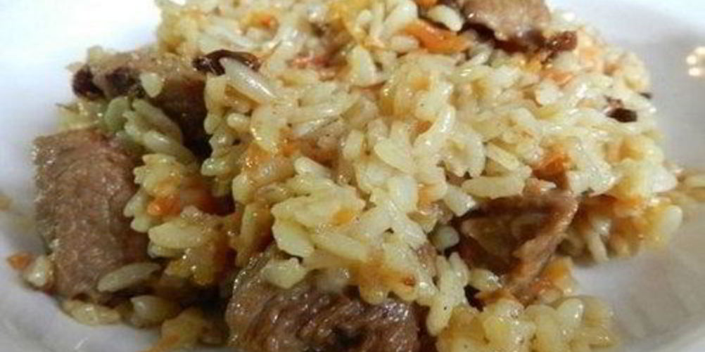 Как приготовить плов с говядиной по-узбекски в казане