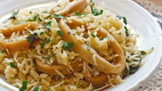 Рецепт Плов с кальмарами