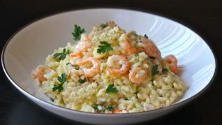 Рецепт Плов с креветками